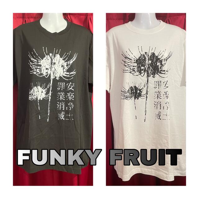 FUNKY FRUIT(ファンキーフルーツ)の【FUNKY FRUIT】彼岸花 Tシャツ レディースのトップス(Tシャツ(半袖/袖なし))の商品写真