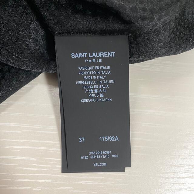 Saint Laurent(サンローラン)の【新品未使用】SAINT LAURENT サンローラン シルクシャツ メンズのトップス(シャツ)の商品写真