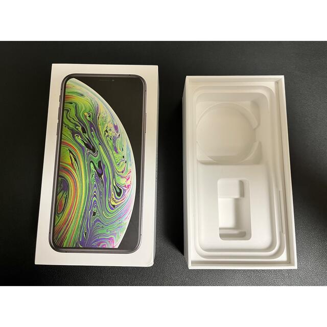 Apple(アップル)の【箱】Apple iPhone XS 256GB スペースグレイ スマホ/家電/カメラのスマートフォン/携帯電話(その他)の商品写真