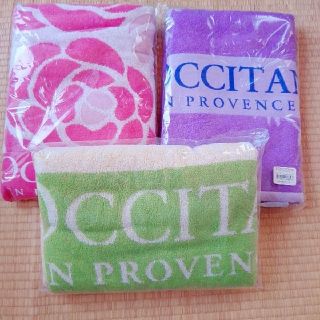 ロクシタン(L'OCCITANE)の【価格調整済】ロクシタン 未使用バスタオル【3枚セット】(タオル/バス用品)