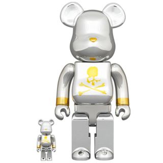 メディコムトイ(MEDICOM TOY)のBE@RBRICK mastermind JAPAN SILVER (フィギュア)