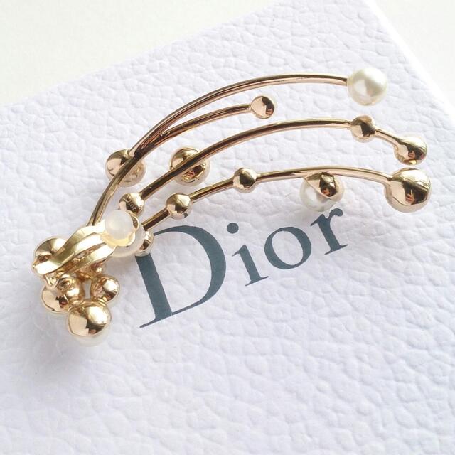 「美品」Diorパールイヤリング