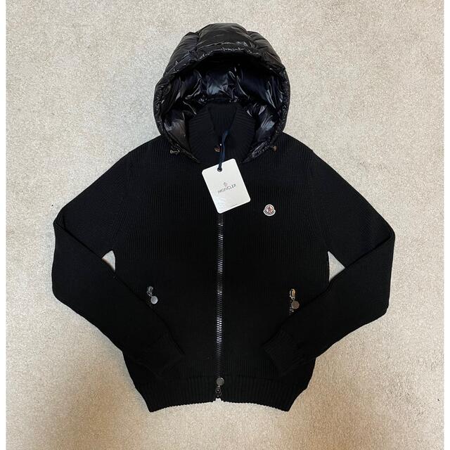 MONCLER - ［極美品］モンクレール ダウンニット　ダウンパーカー　ブラック　Sの通販 by yshop｜モンクレールならラクマ パーカー送料無料格安