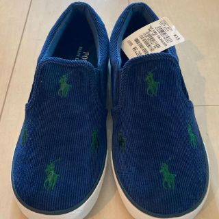 ポロラルフローレン(POLO RALPH LAUREN)の子供用　ラルフローレン スリッポン スニーカー(スリッポン)