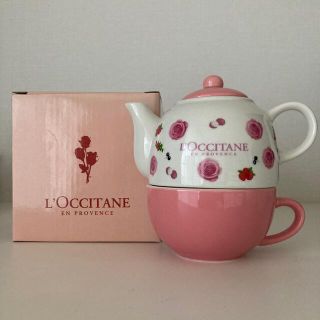 ロクシタン(L'OCCITANE)のL’OCCITANE ロクシタン ティーポット&ティーカップセット(グラス/カップ)