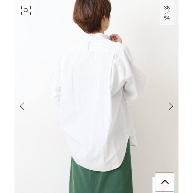 IENA(イエナ)の【専用】IENA フリルカラーブラウス レディースのトップス(シャツ/ブラウス(長袖/七分))の商品写真