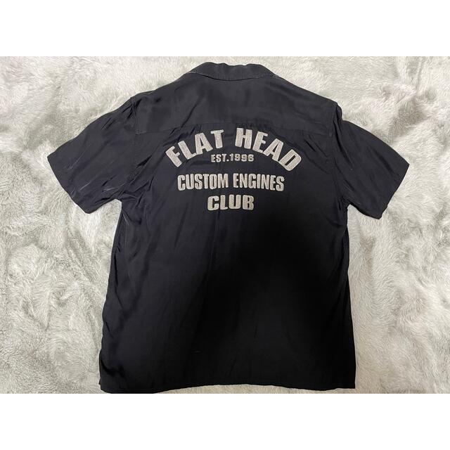 【新品】フラットヘッド　flat head ボーリングシャツ　40 ジャケットメンズ