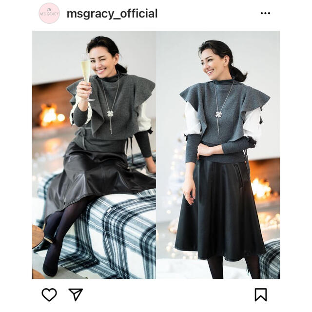 レオナール M'S GRACY トップス✨