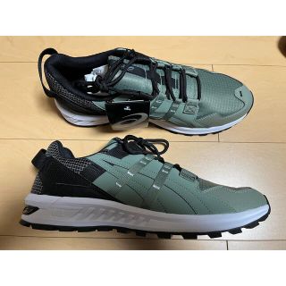 アシックス(asics)の送料込☆28.5cm☆アシックス☆GEL CITREK2(緑グリーン)(スニーカー)