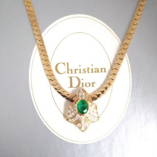 クリスチャンディオール(Christian Dior)のオールドDior豪華ネックレス(ネックレス)