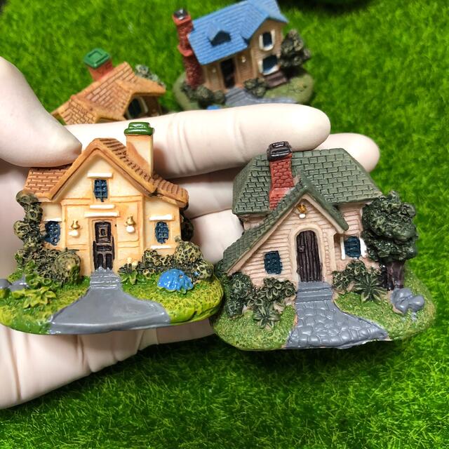 新作送料無料 SALE ミニ別荘 キノコの家 ミニチュア DIY ガーデン 置物 テラリウム