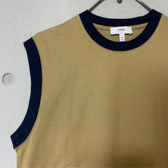 ソルボワ 【美品】ハイクHYKE ノースリーブビッグフィットTシャツバイ