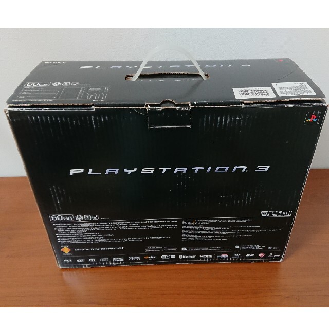 PlayStation3(プレイステーション3)のPS3初期型60GB(CECHA00) エンタメ/ホビーのゲームソフト/ゲーム機本体(家庭用ゲーム機本体)の商品写真