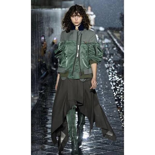 sacai サカイ 21ss ma-1 ドッキングジャケット ブラック 黒 sacai サカイ 21ss ma-1 ドッキングジャケット ブラック 黒