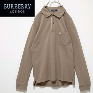 BURBERRY - Burberrys バーバリー 90s 古着 ポロシャツ 長袖 ワンポイント刺繍の通販 by Nancyアパレル's