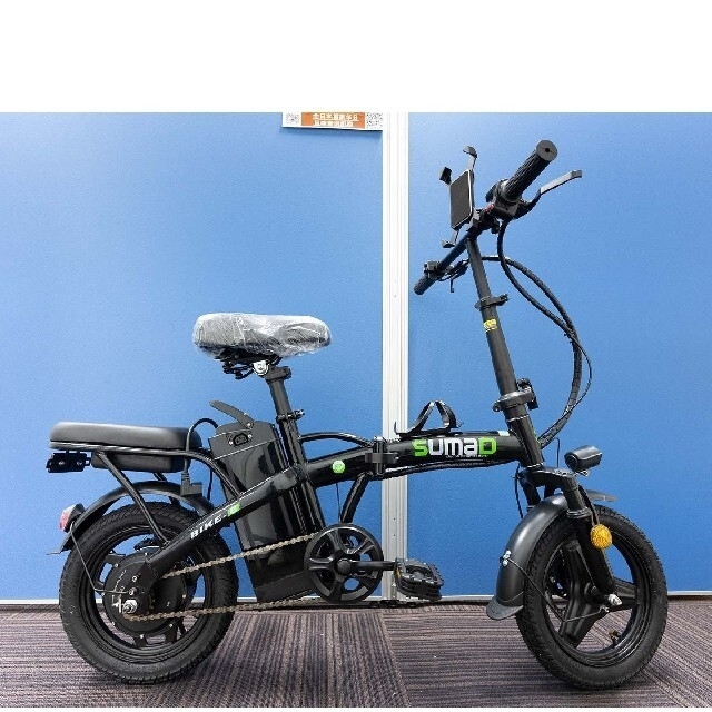 フル電動自転車　アクセル付　電動アシスト自転車モペット e-bike