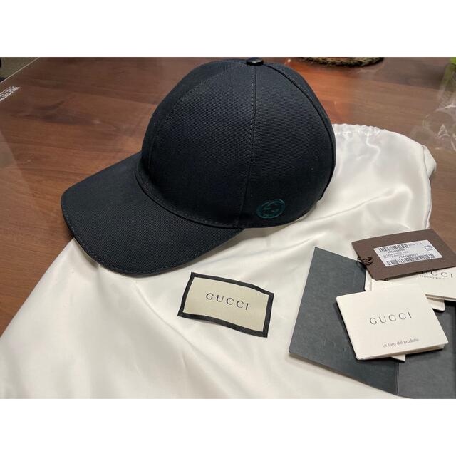 美品】GUCCI キャップ L-