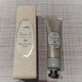 サボン(SABON)のSABONシャワーオイル50mlパチュリラベンダーバニラ(ボディオイル)