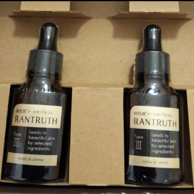 RANTRUTH 卵殻膜ブースターセラム　3本セットスキンケア/基礎化粧品