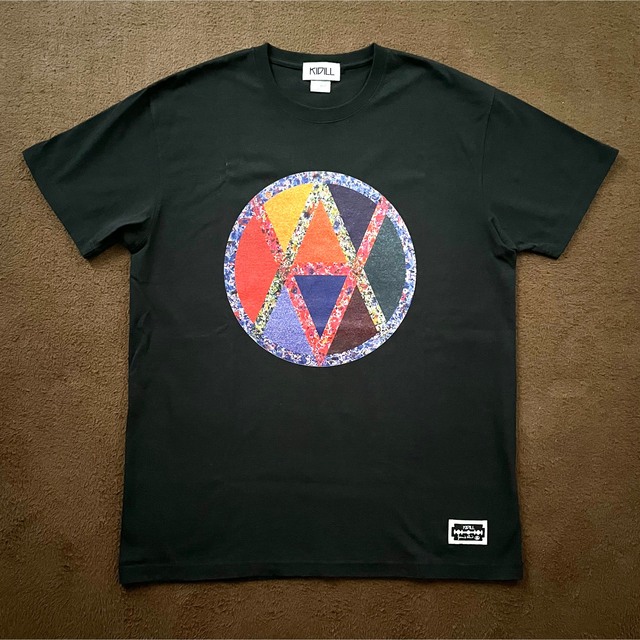 KIDILL[キディル] プリントビッグTシャツ ブラック フリー メンズのトップス(Tシャツ/カットソー(半袖/袖なし))の商品写真