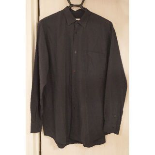 コモリ(COMOLI)のコモリ シャツ 21SS 旧型 サイズ4 XL ネイビー(シャツ)