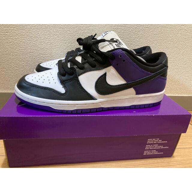 NIKE SB DUNK LOW "COURT PURPLE"