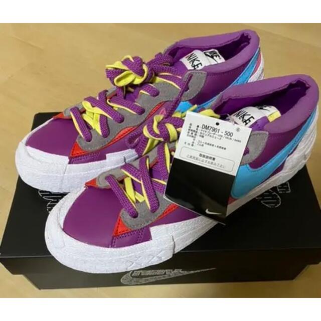 KAWS sacai Nike Blazer Low Purple Dusk