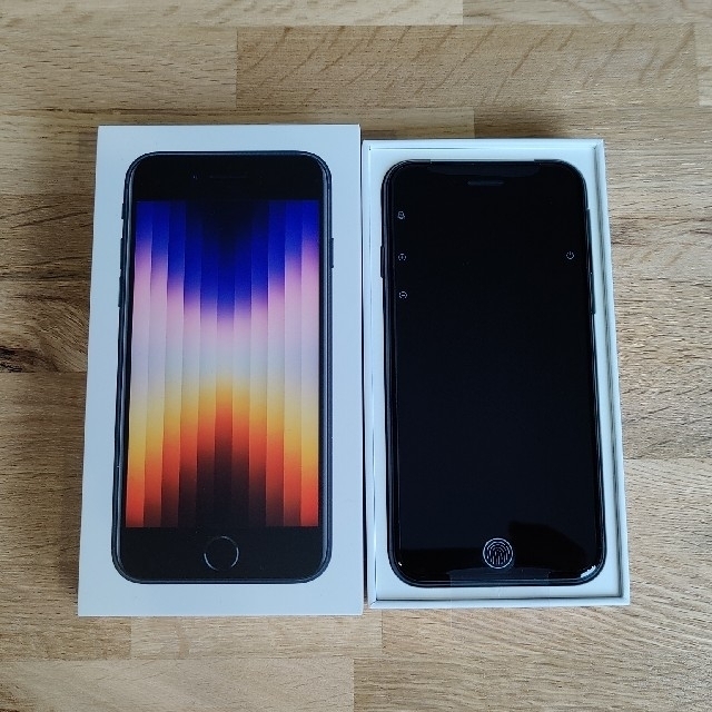 新品格安 新品 Apple iPhone SE3 第3世代 128GB ブラック 未使用品 即納高評価 - www