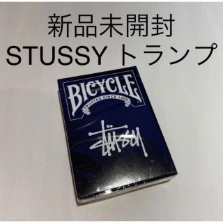 ステューシー(STUSSY)の新品未開封　STUSSY トランプ  &ショップ袋(トランプ/UNO)