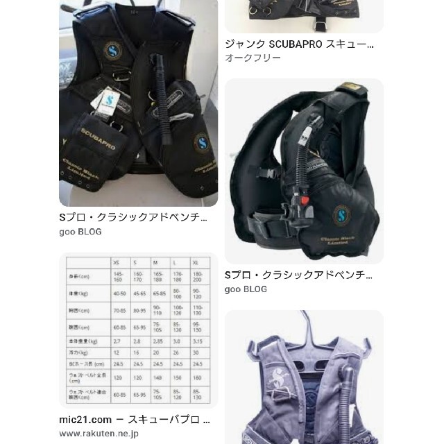 SCUBAPRO - パンドラ77様専用;Sプロ クラシックアドベンチャーBCD