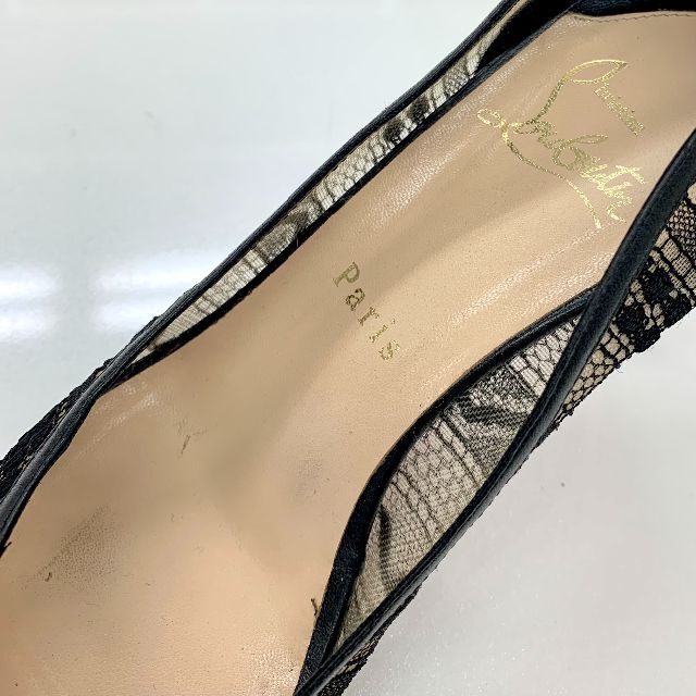 インソール Christian レザー パンプス 黒の通販 by mame's shop