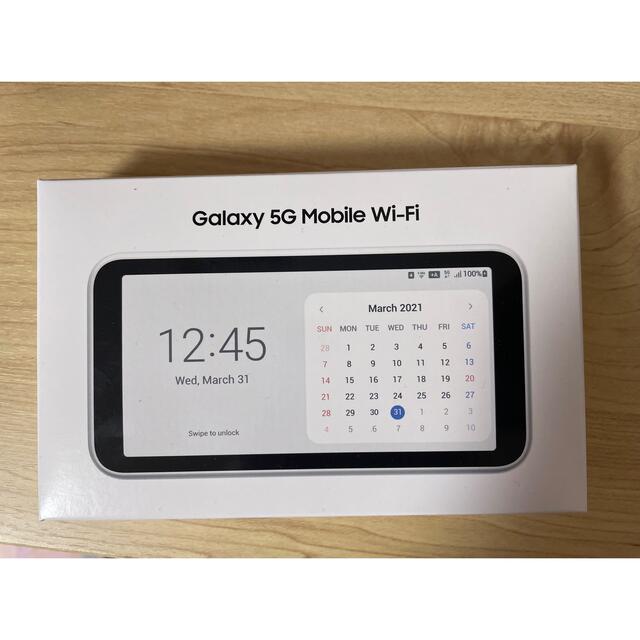 Galaxy 5G Mobile Wi-Fi SCR01SWU ホワイト