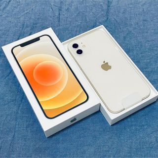 アイフォーン(iPhone)のiPhone12 64GB ホワイト SIMフリー(スマートフォン本体)