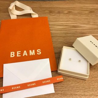 ビームス(BEAMS)のsale BEAMS 新品未使用 ワンカラットピアス(ピアス)