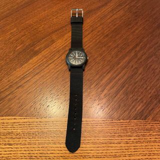 タイメックス(TIMEX)のTIMEX タイメックス 時計　黒(腕時計(アナログ))