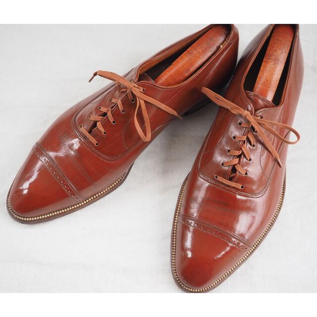 50s STETSON PUNCHED CAP TOE