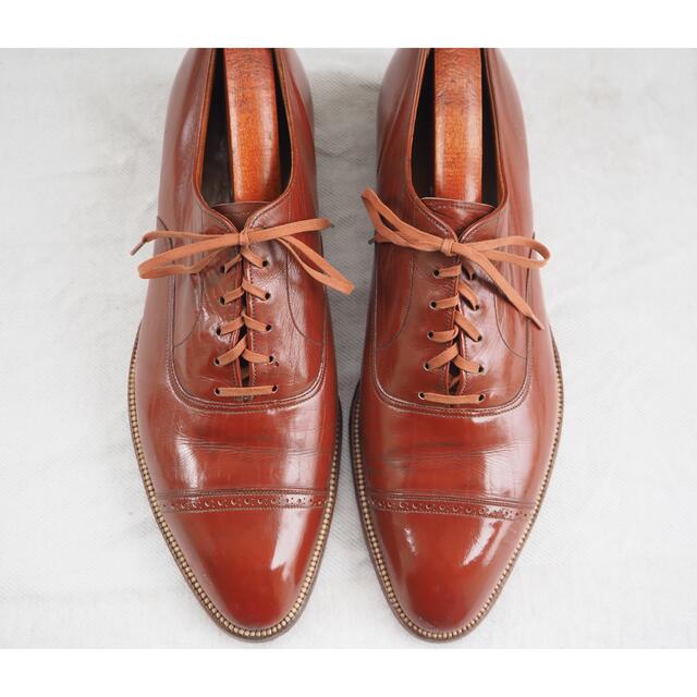 50s STETSON PUNCHED CAP TOE