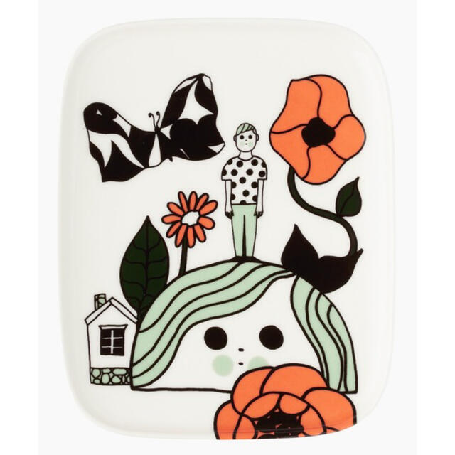 marimekko(マリメッコ)の新品　未使用　marimekko マリメッコ　Marikyla PLATE お皿 インテリア/住まい/日用品のキッチン/食器(食器)の商品写真