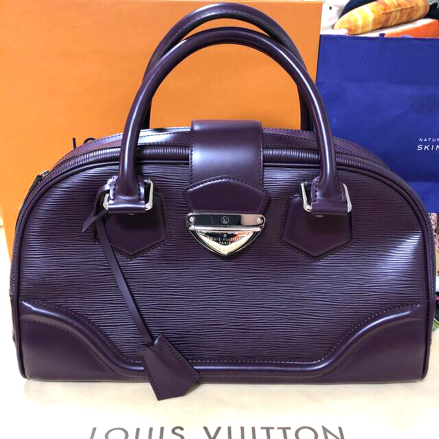 ????新品未使用????LOUIS VUITTON????エピ????ボーリングモンテーニュGM????