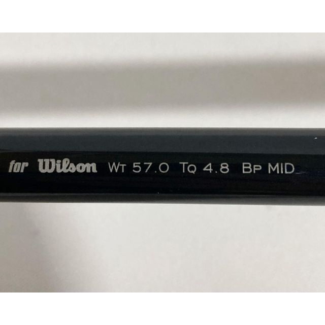 wilson(ウィルソン)の【送料無料】Wilson TAB Ⅱ アイアン8本セット FLEX R 状態良好 スポーツ/アウトドアのゴルフ(クラブ)の商品写真