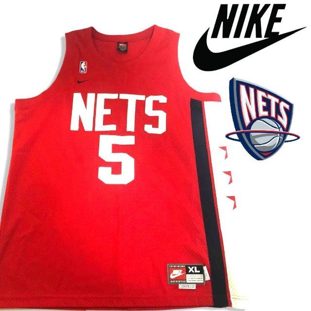 00s ナイキ ニュージャージー ネッツ ゲームシャツ XL NBA 古着 | フリマアプリ ラクマ