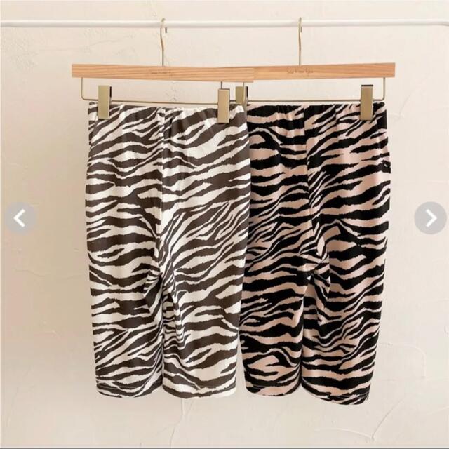 SeaRoomlynn(シールームリン)の即完売 searoomlynn HALFCUTジャージーZEBRAレギンス レディースのレッグウェア(レギンス/スパッツ)の商品写真