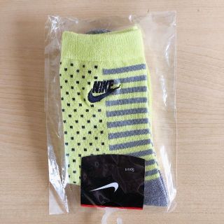 ナイキ(NIKE)のNIKE　ナイキ　子供用ソックス　17～19cm　イエロー(靴下/タイツ)