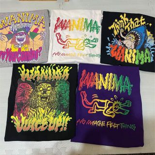 ワニマ(WANIMA)の【まとめ売り】WANIMA Tシャツ 5枚　未使用あり(ミュージシャン)