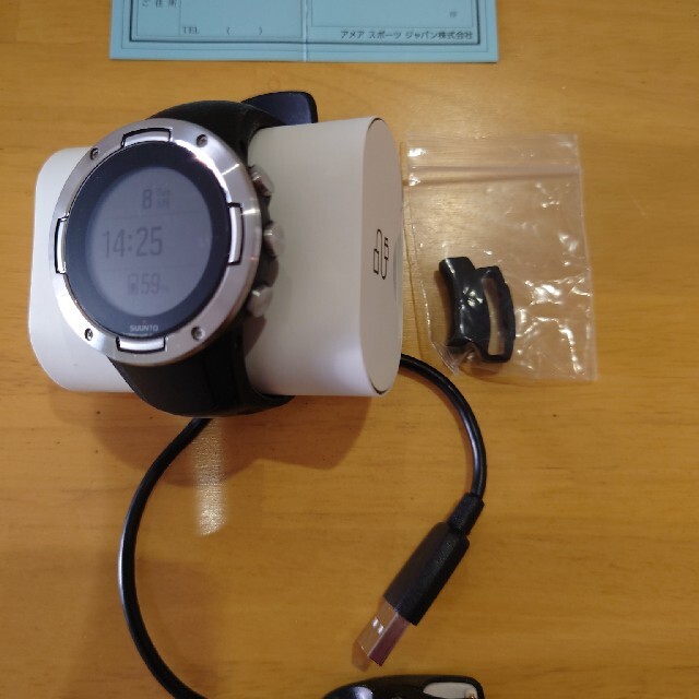 SUUNTO(スント)の【milk様専用】SUUNTO5 スント5 ブラックスチール 保証書付き メンズの時計(腕時計(デジタル))の商品写真