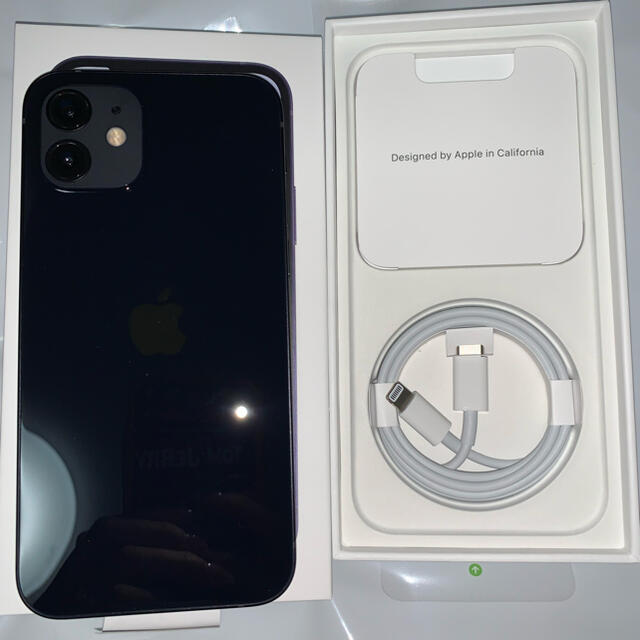 【新品未開封】APPLE iPhone12 64GB ブラック docomo