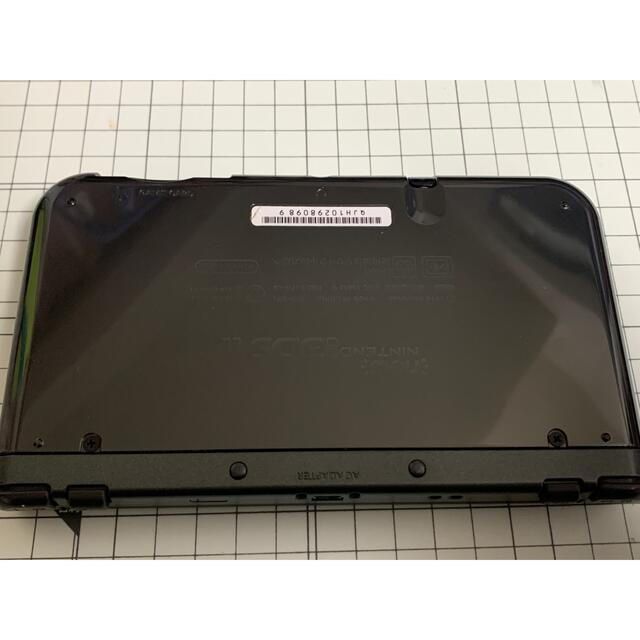 任天堂(ニンテンドウ)のNintendo 3DS NEW LL メタリックブラック ソフト2本 16GB エンタメ/ホビーのゲームソフト/ゲーム機本体(携帯用ゲーム機本体)の商品写真