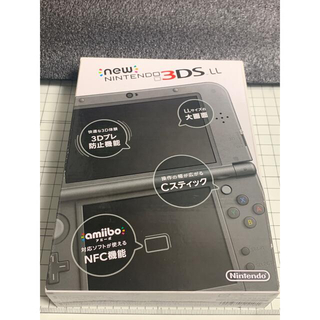 ニンテンドウ(任天堂)のNintendo 3DS NEW LL メタリックブラック ソフト2本 16GB(携帯用ゲーム機本体)