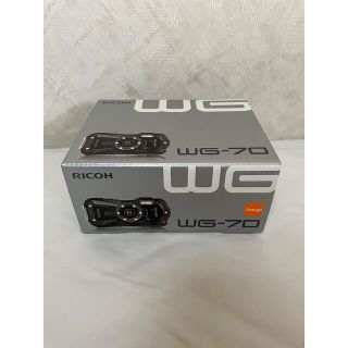 リコー(RICOH)の【新品】RICOH WG-70 オレンジ(コンパクトデジタルカメラ)