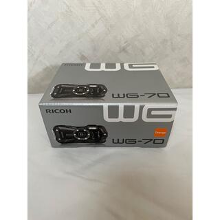 リコー(RICOH)の【新品】RICOH WG-70 オレンジ(コンパクトデジタルカメラ)